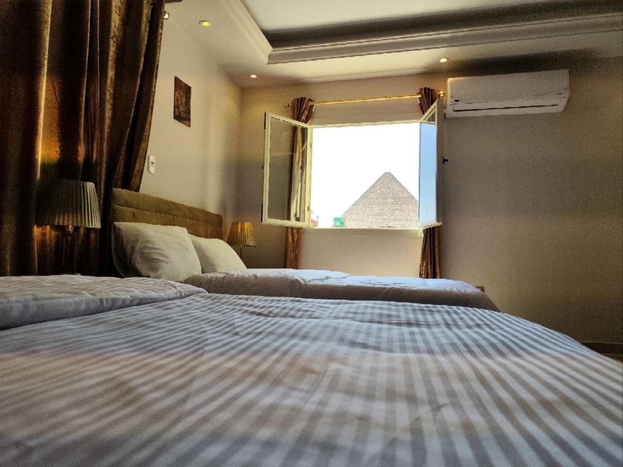 Hur Pyramids Land Inn Kafret el-Gabal Exterior foto