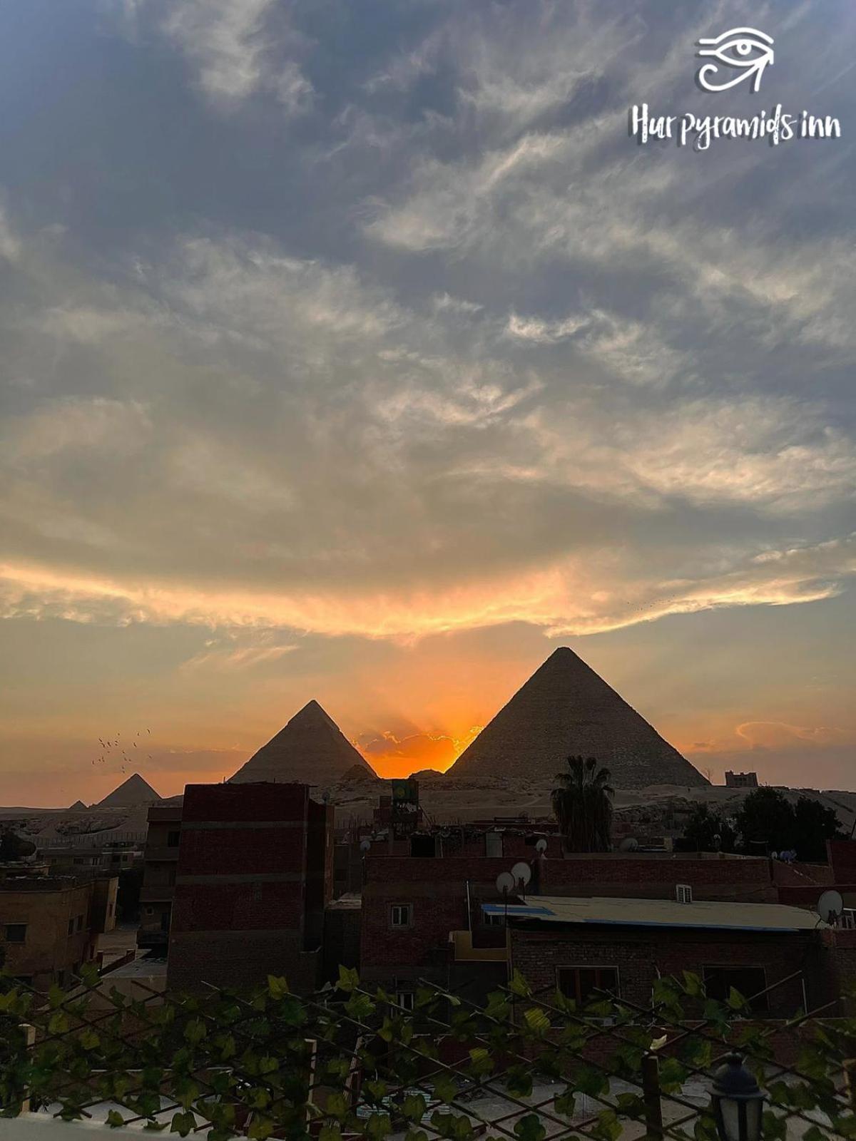 Hur Pyramids Land Inn Kafret el-Gabal Exterior foto
