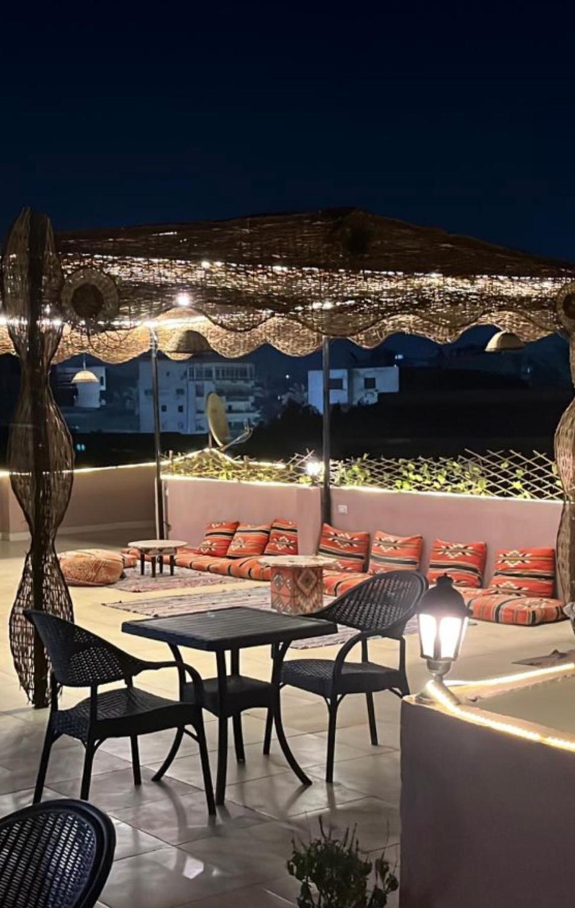 Hur Pyramids Land Inn Kafret el-Gabal Exterior foto