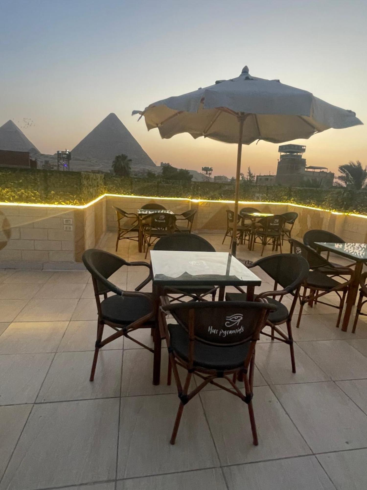 Hur Pyramids Land Inn Kafret el-Gabal Exterior foto